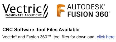 ficheiro de ferramentas do vectric fusion 360 tool toolstoday