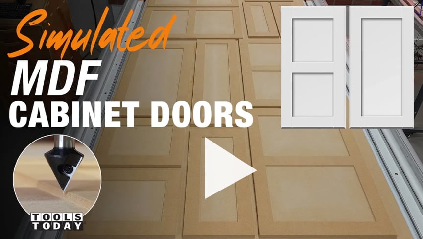 Como fazer portas de armário em MDF, com planos gratuitos CNC